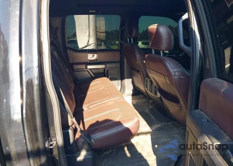 2016 Ford F-150 Platinum из США, поврежденный, VIN 1FTEW1EG9GFB38370